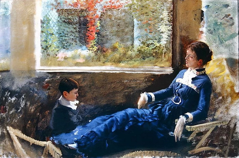 Giuseppe De Nittis - 105, Riposo, 1879, Pinacoteca Giuseppe de Nittis, Barletta